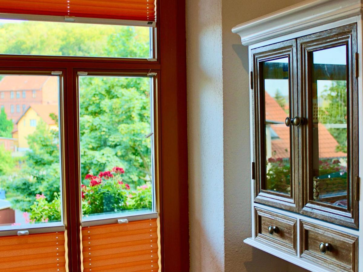 Pension Kurhausblick Bad Suderode Bagian luar foto