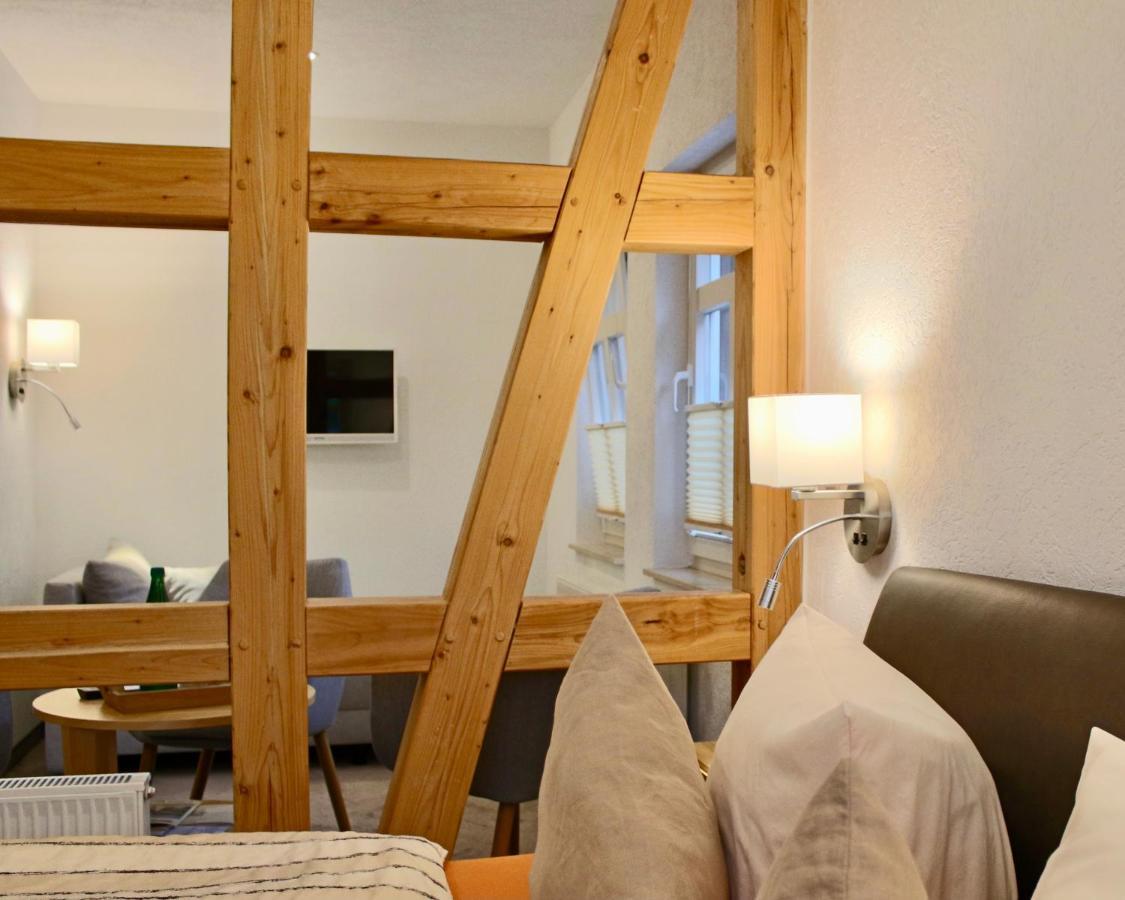 Pension Kurhausblick Bad Suderode Bagian luar foto