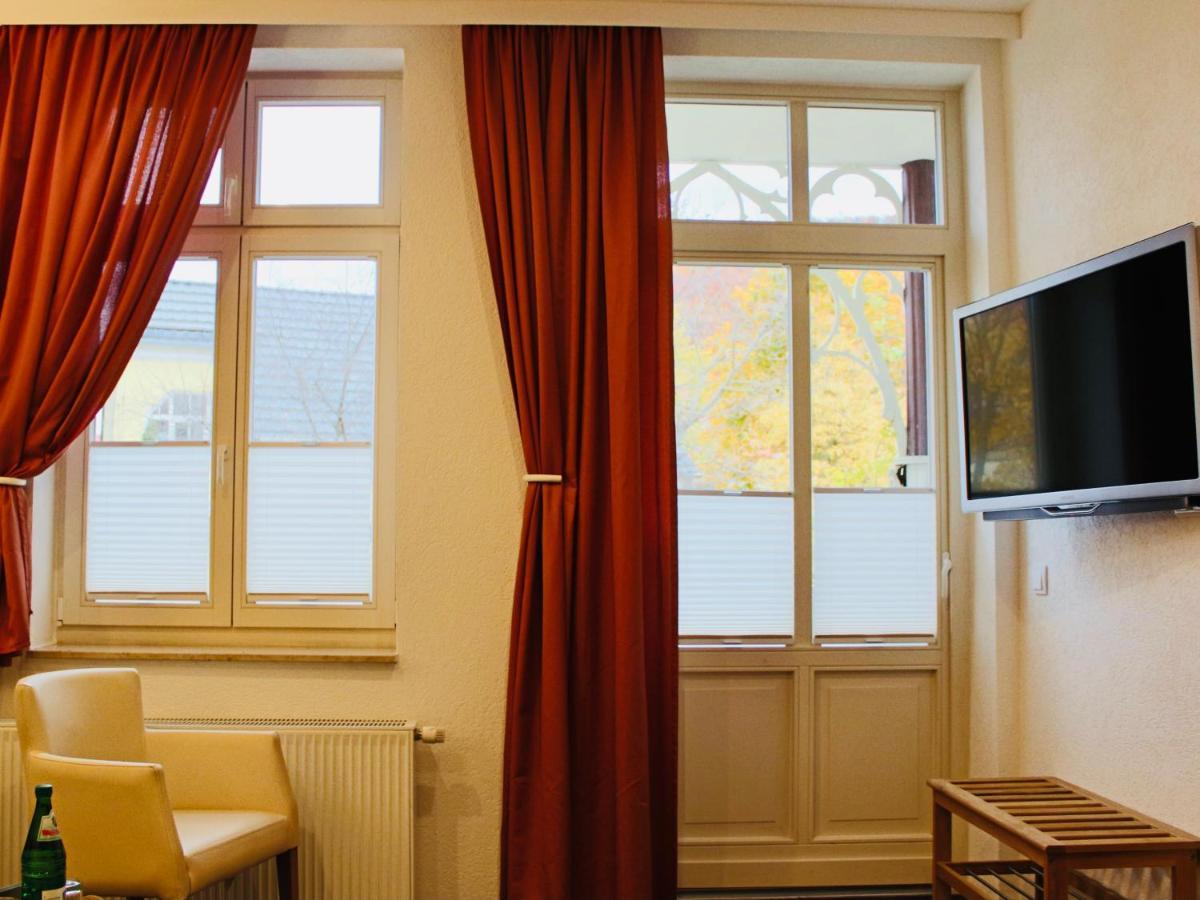 Pension Kurhausblick Bad Suderode Bagian luar foto